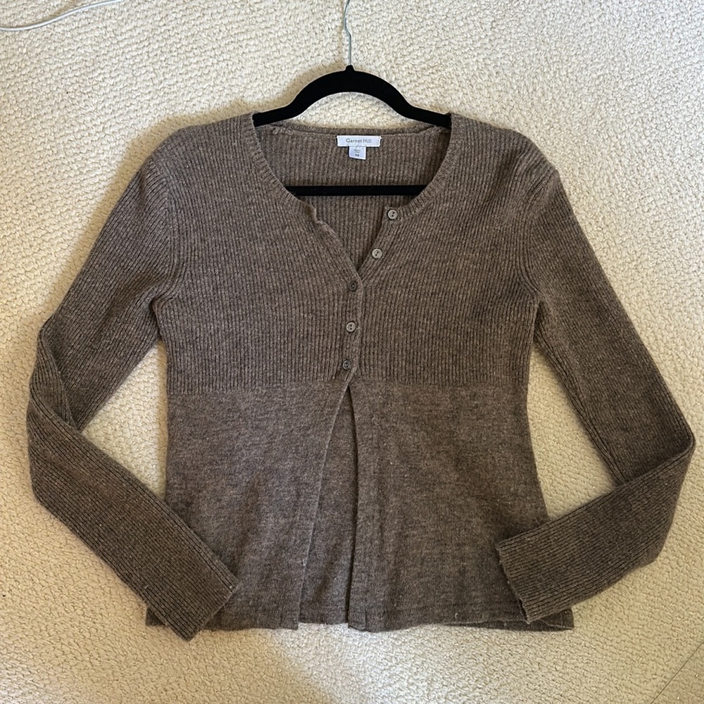 Vintage Cardigan - 90s, brown